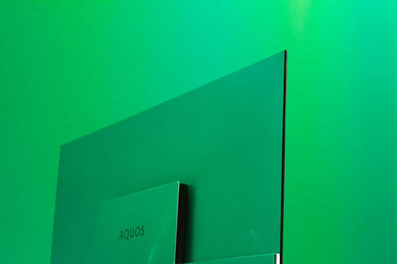 Illustration for article titled Sharp's Super Slim 4K TV Is Like Whoa Skinny